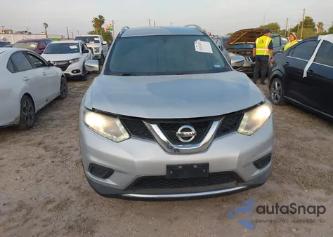 2016 Nissan Rogue Sv from USA, damaged, VIN KNMAT2MT8GP674197